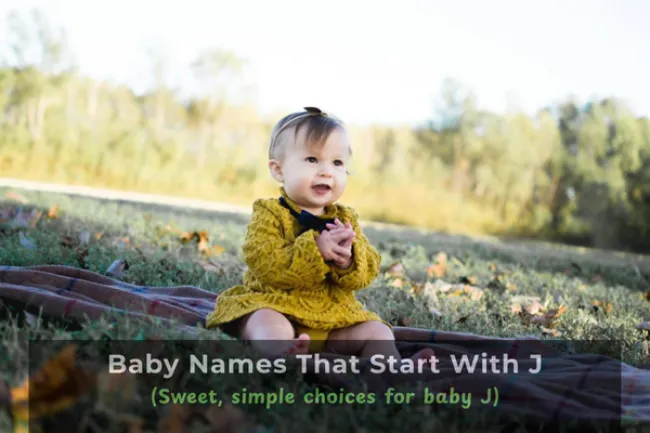 53 Sweet Baby Names That Start With J